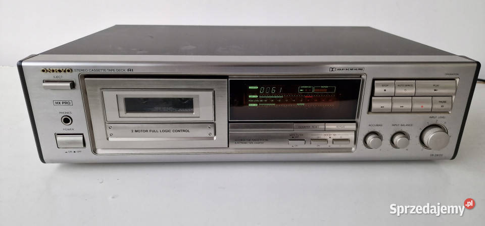 Magnetofon cassette deck ONKYO TA2820 Międzychód