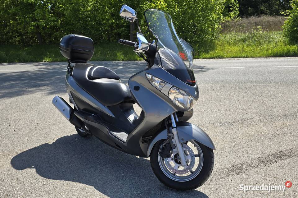 Suzuki Burgman 125 Wtrysk Kufer Kask Szyba Nowe skuter Suzuki