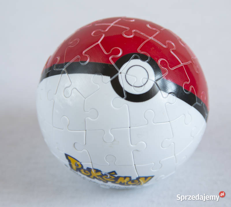Ravensburger puzzle 3D Kula Pokemon czerwona 54 Gdańsk sprzedam