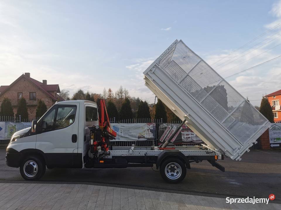 Daily 35C15 Kiper HDS Fassi dzwig 30150 wywrotka Rok produkcji 2018 Książ Wielki