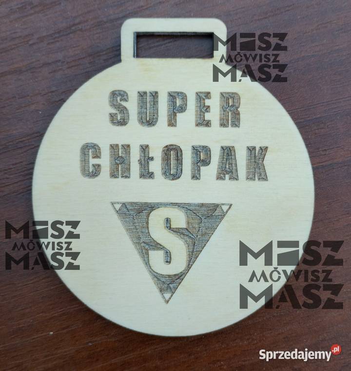 Medal SUPER na dzień dziewczynki chłopaka Antyki, Sztuka, Kolekcje Racot