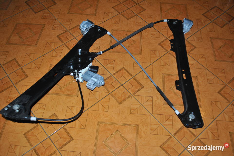 Mechanizm szyby prawy przód BMW E60 E61 Poręba