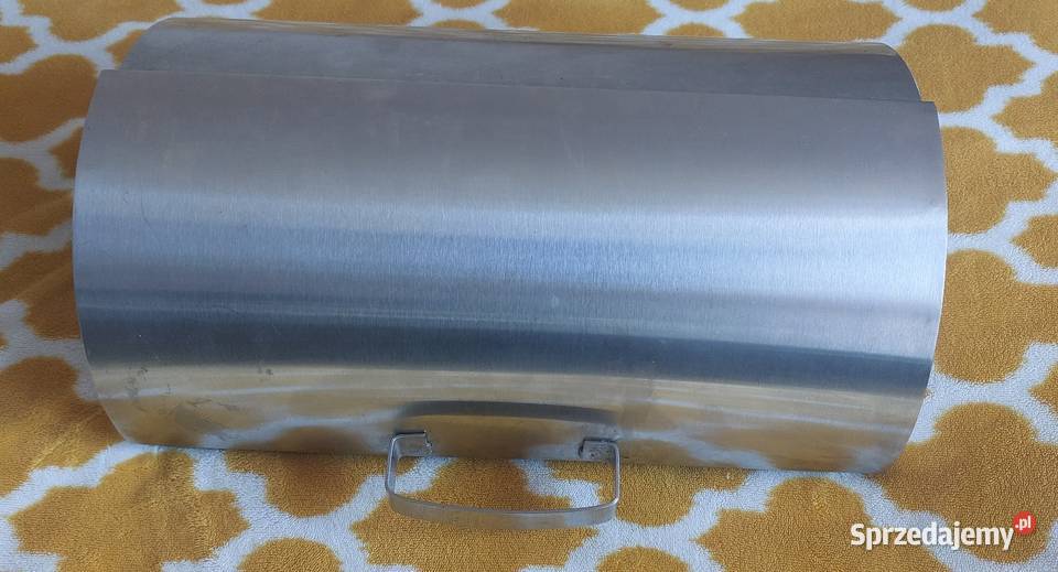 Chlebak Ordning IKEA stal metal duży pojemny