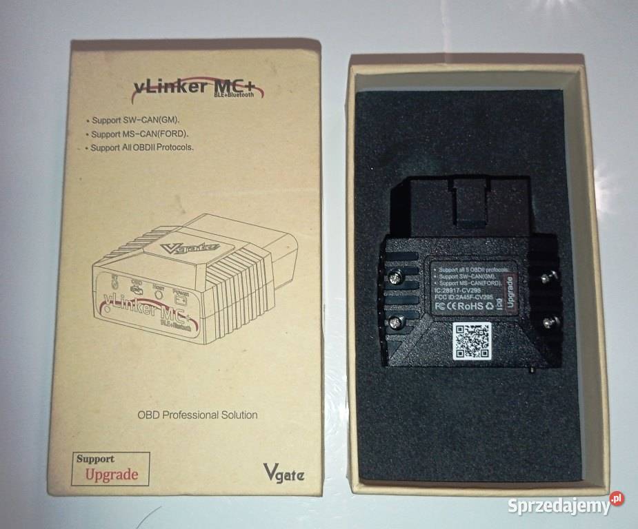 Vgate vLinker MC 40 Interfejs Bimmercode Forscan Łódź sprzedam
