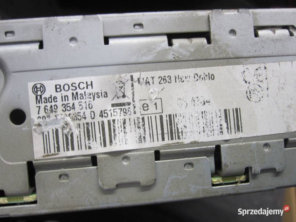 FIAT DOBLO II 13r radio CD 764935416 Kielce