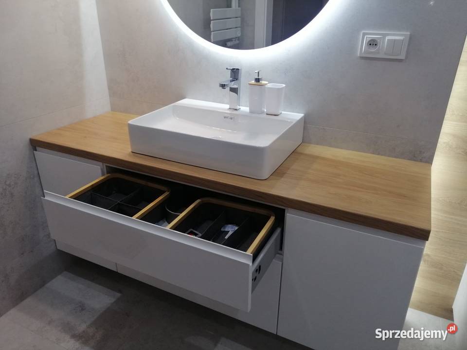 Szafka pod umywalkę z koszem cargo meble Warszawa