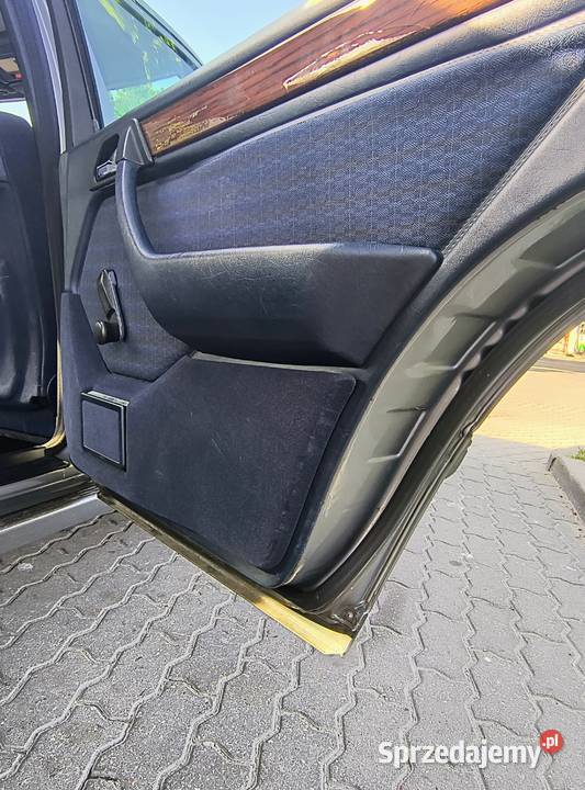 Mercedes Benz w124 fotele boczki niebieskie mazowieckie Warszawa