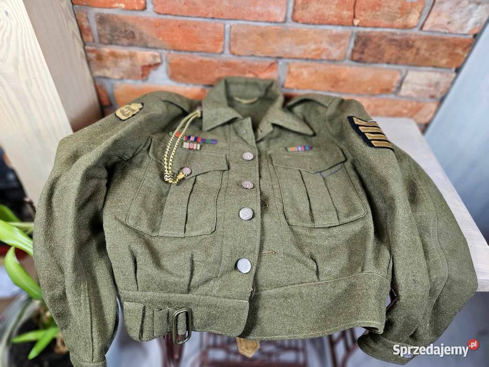 Kurtka Wojskowa Mundur Wojskowy Dania 1959 Pozostałe lubuskie Gorzów Wielkopolski