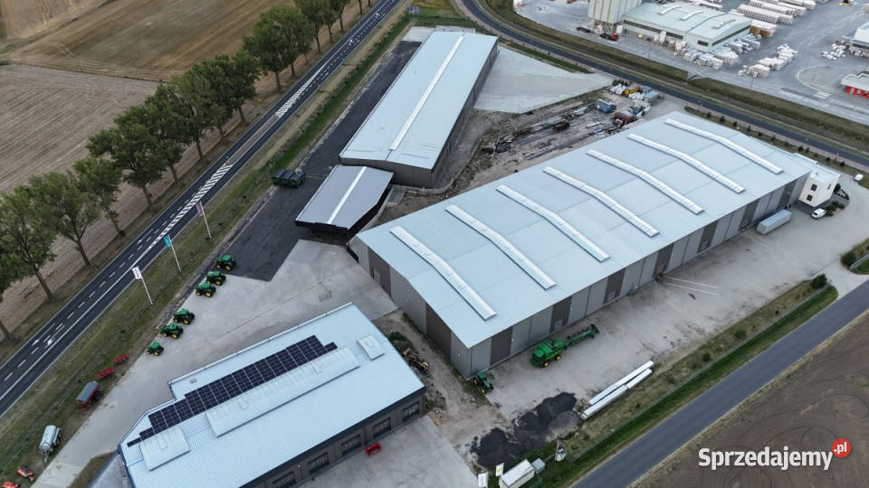 Hala magazynowa Pobiedziska 3650 m2 BIUROWIEC 3650m2