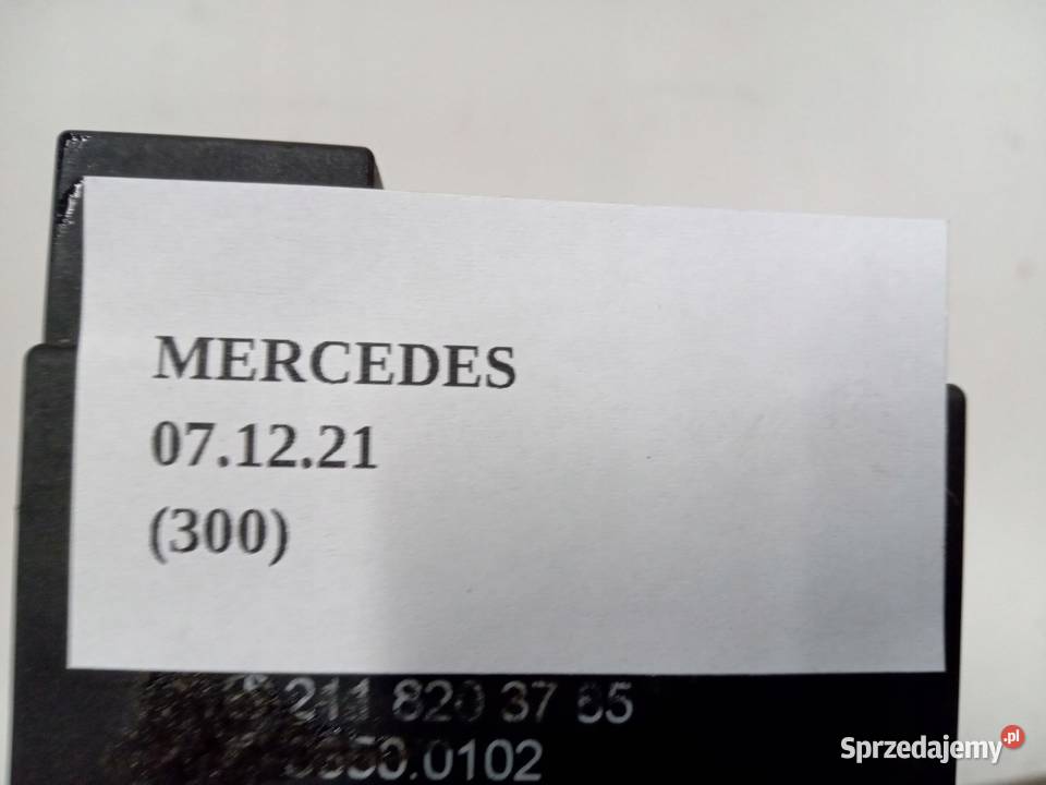 MODUŁ KEYLESS MERCEDES E KLASA W211 CLS W219 Nowy Tomyśl