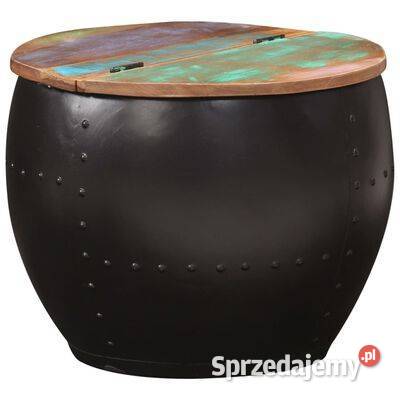 vidaXL Stolik kawowy 53x43 lite drewno z Warszawa