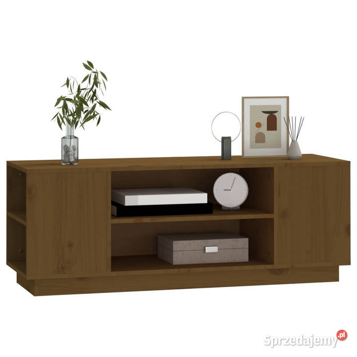 Szafka pod TV miodowy brąz 110x35x405 lite Warszawa