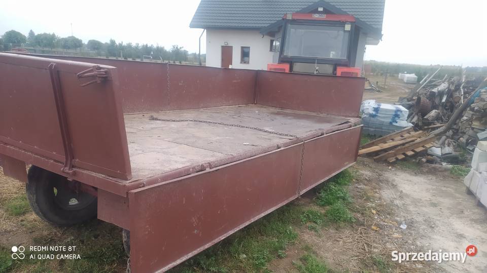 Platforma przyczepa wóz do ciagnika rolniczego Bełżyce