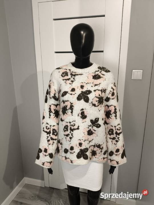 Sweter damski zimowy Zara rozmiar S oversize Poznań