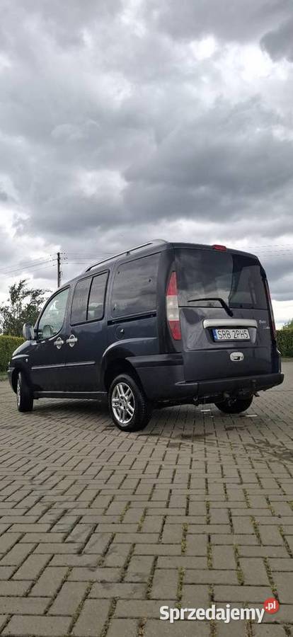 Fiat Doblo 16 b LPG 2003r Okazja Rybnik sprzedam