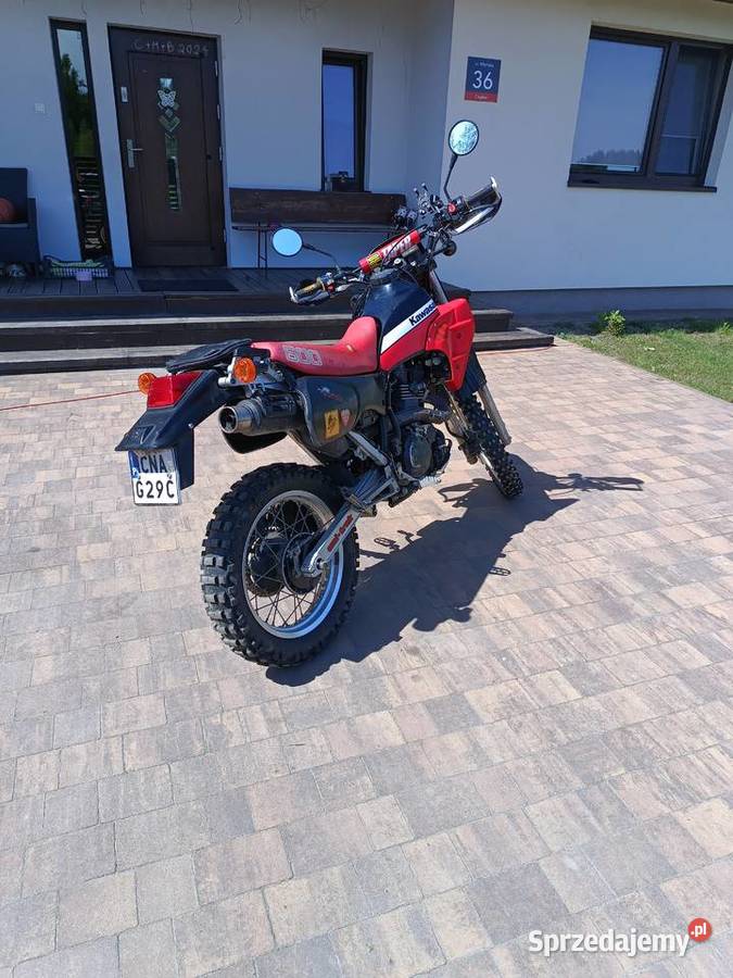 Kawasaki klr 600 Rok produkcji 1989 Kawasaki mazowieckie Cegłów