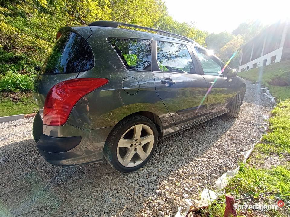 Peugeot 308sw kupiony w polskim salonie Pstrągowa sprzedam