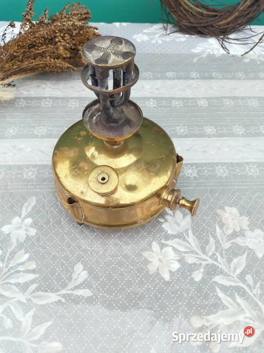 Mosiężna kuchenka turystyczna