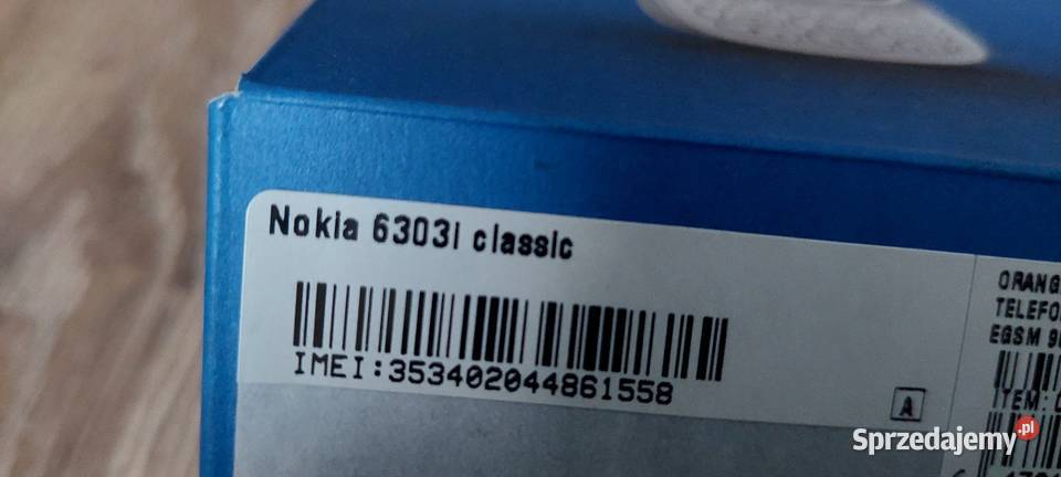 Nokia 6303i classic NOWA pomorskie Reda