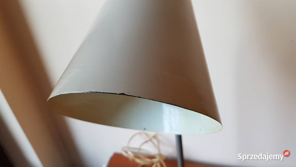 Lampa biurowa ST 16 Zaos oświetlenie PRL Dąbrowa Górnicza