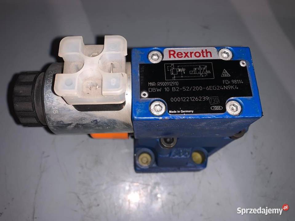 Rexroth DBW 10 B2522006EG24N9K4 Pressure Relief
