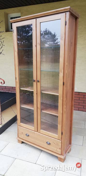 Witryna drewniana Ikea markor kredens