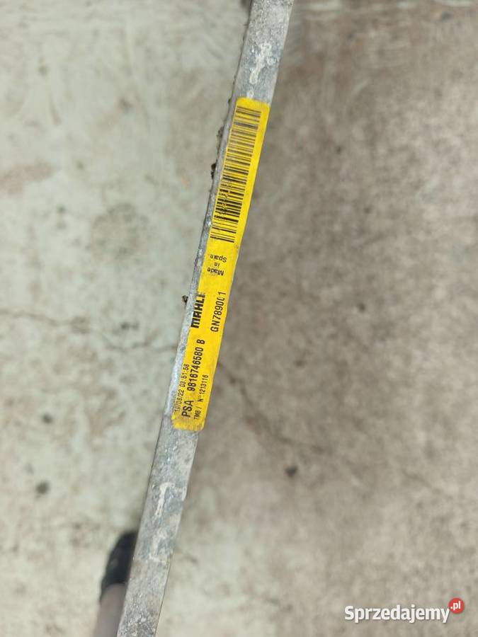 Chłodnica klimy opel combo peugeot citroen