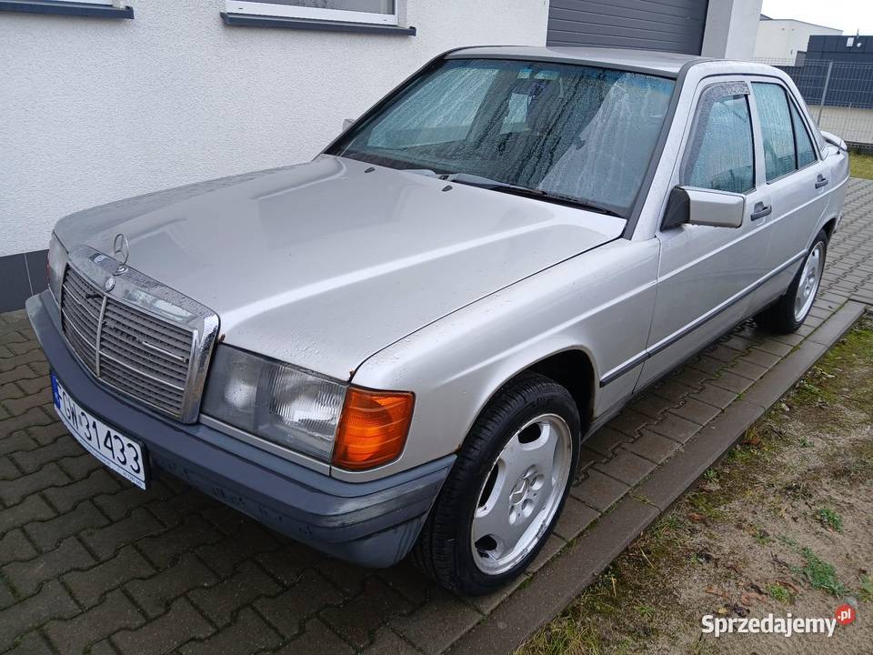 Mercedes 190D Sprawny Zamiana pierwszy właściciel lubuskie Kłodawa