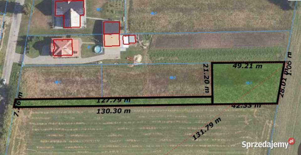 Działka budowlana 1200 m2 Styrzyniec Słoneczna 1200m2 Grunty i działki Biała Podlaska