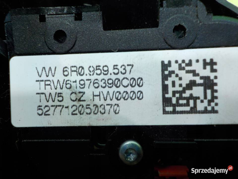 VW POLO V 6R 12 B 13r 5D przelacznik kierownicy osobowe