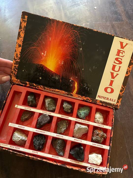 Zestaw kamieni vesuvio minerali Skating Koszalin