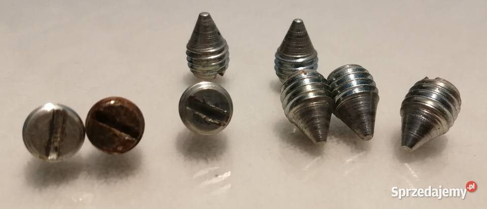 Śruba wkręt dociskowy stożkowy na śrubokręt Czeladź