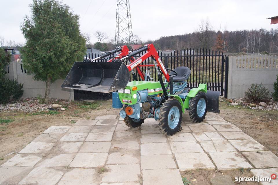 TRAKTOREK MINIŁADOWARKA 44 ciągniczek ogrodniczy nieuszkodzony Warszawa sprzedam