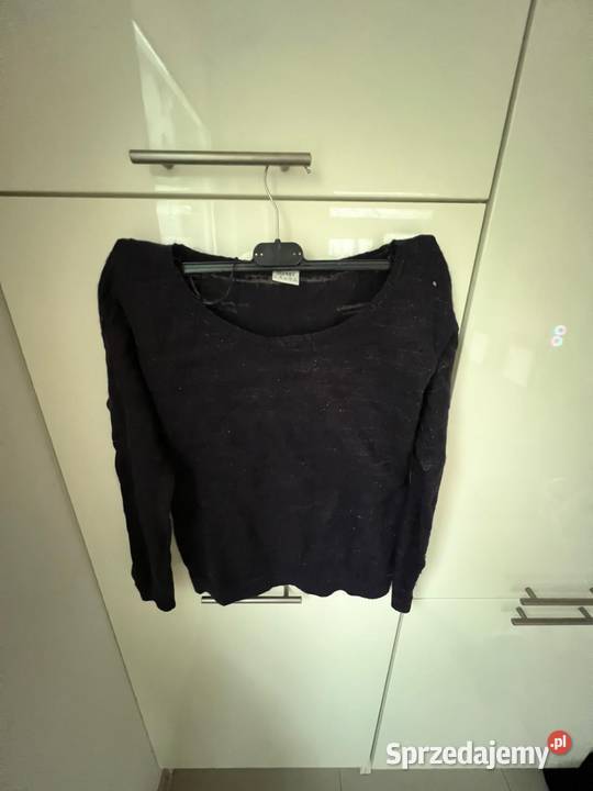 Uroczy fioletowy sweterek Esprit XL fioletowy