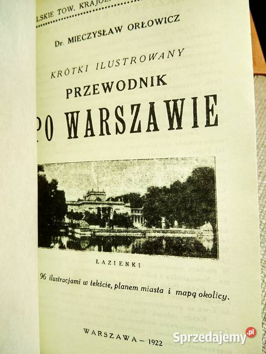 Unikatowe książki niskie nakłady Przewodnik Warszawa