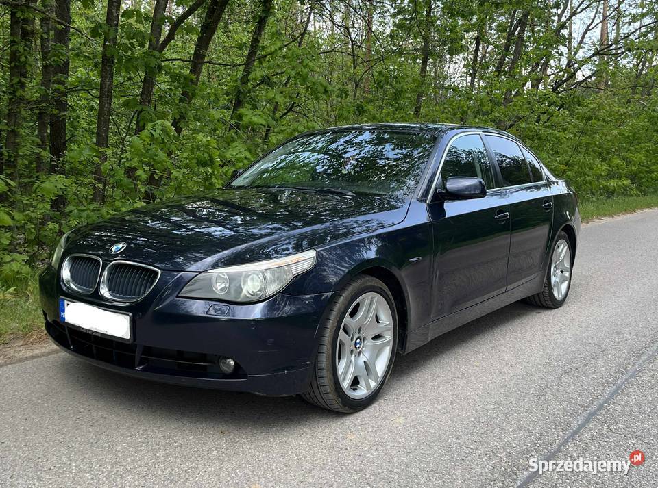 BMW E60 M57 525d automat elektrochrom. lusterka boczne podlaskie Białystok