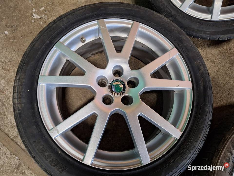 Alufelgi 5x100 17 ET38 SKODA OCTAVIA I RS VRS Choceń