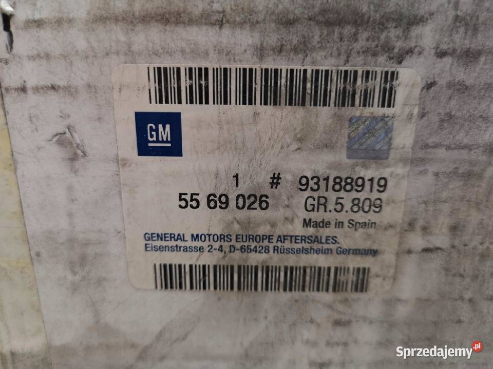 TARCZE HAMULCOWE PRZÓD OPEL CORSA D 17 CDTI ORI