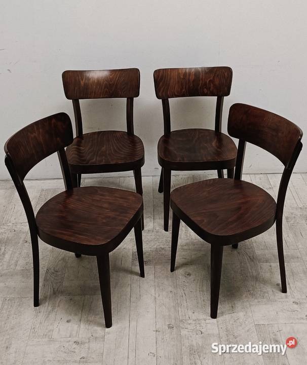 krzesła Ton Thonet Czechosłowacja lata 50te Radomsko sprzedam