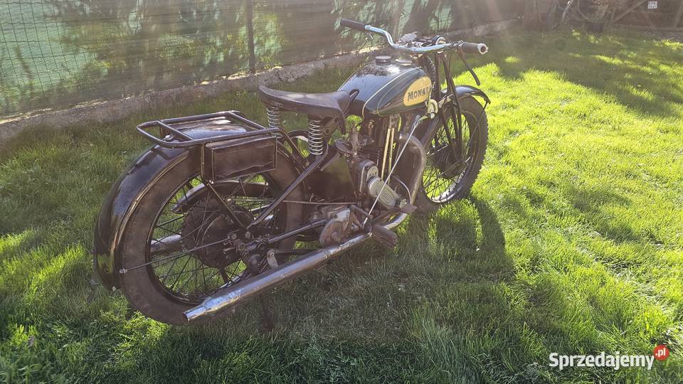 Motocykl Monark Blackburn 500 ccm 1929 Rok produkcji 1930 Wrocław