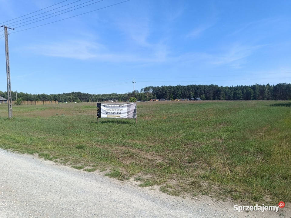Działka Smyków 827m2