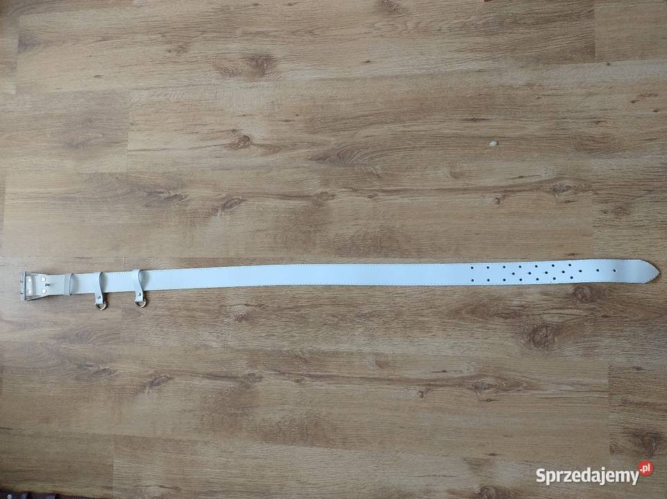 Pas oficerski biały