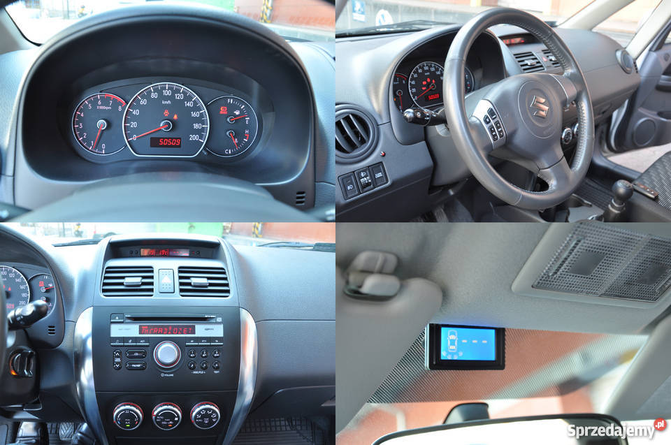 SUZUKI SX4 2WD 16 107 benzyna 1 wł salon lakier metallic Kraków