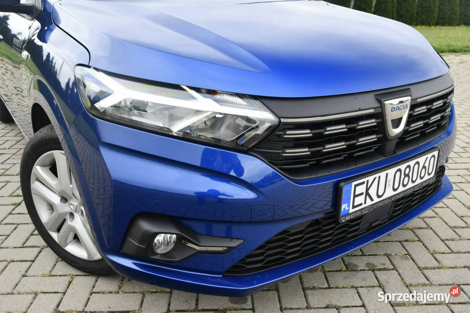 Dacia Sandero 10b DUDKI11 niebieski łódzkie Kutno
