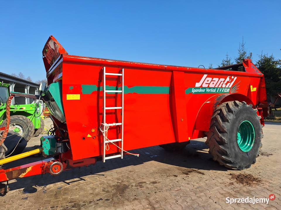 Rozrzutnik obornika wannowy wałki pionowe Stan podlaskie