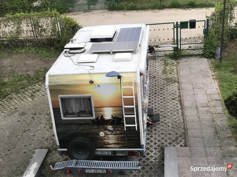 Fiat Ducato kamper 4osobowy bagażnik na skuter