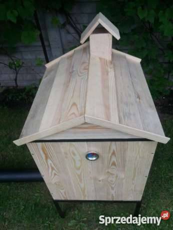 Wędzarnia Sosnowa z Kominiem Grillowanie Dom i Ogród