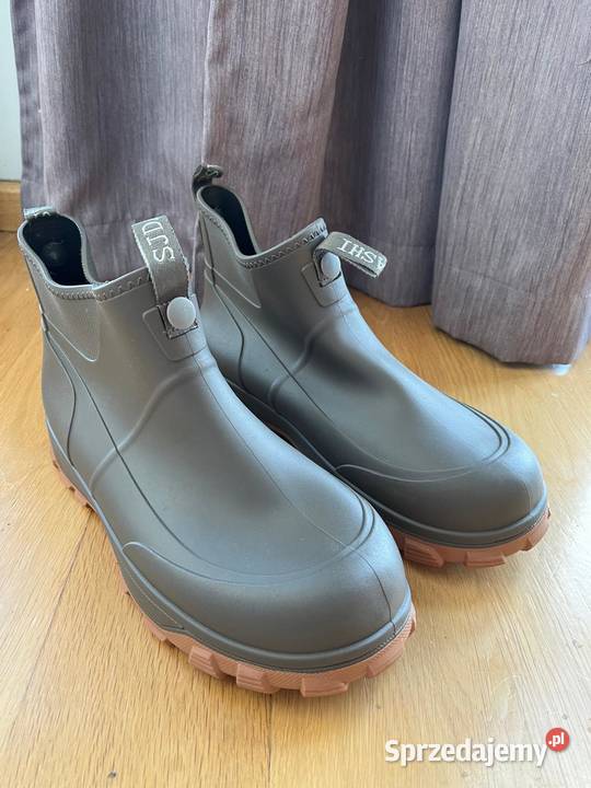 Nowe krótkie kalosze męskie 295 wodoodporne buty