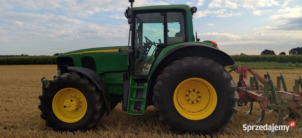 John Deere 6920 pneumatyka PW 50 h pompa 6820