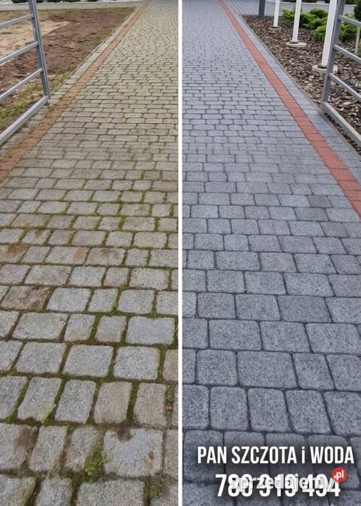 Mycie kostki brukowej PanSzczotaiwoda